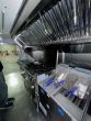 Hoodmart Stainless Steel Integrated Exhaust Hood and Fan System - Low Box Concession w/double Exhaust Louver 10' X 40" - Patent Pending LBOX-AV10C SHOP, COMMERCIAL HOOD PACKAGES, Concession Hood Packages, Integrated Exhaust Hood and Fan System for Food Truck / Concession