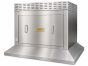 Hanging Ventless Wall-Mount Hood with Fire Suppression VH-48-OVW SHOP HOODS, VENTLESS HOODS, Hanging Ventless, 48 INCH INTERIOR