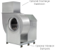 TK-USBI-018BD Belt Drive Utility Set TK-USBI-018BD-3PH SHOP HOODS, EXHAUST/SUPPLY FANS, Exhaust Fans, Utility Sets, Belt Drive