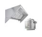 HoodMart Concession Trailer Hood System 5' x 30" with Fire Suppression EXSS005CB-FIRE SHOP HOODS, COMMERCIAL HOOD PACKAGES, Concession Hood Packages, Food Truck/ Concession Packages with Fire Suppression