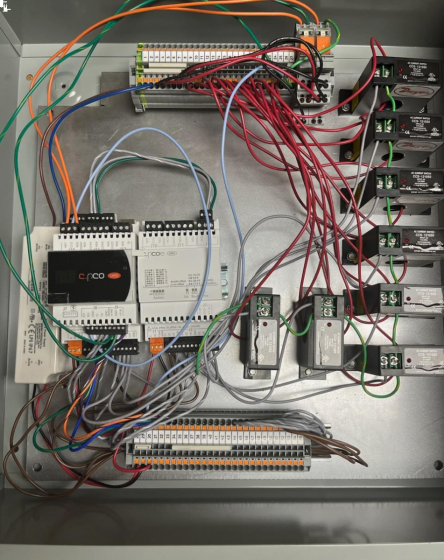 Electrical Control Box with Demand Control Ventilation-4 Exhaust/4 Supply 115V/230V ECO-1353 SHOP, ACCESSORIES, Electrical Systems, Electrical Control Box & DCV System