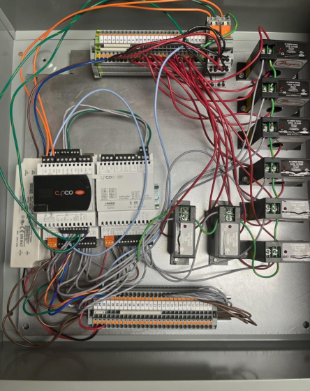 Electrical Control Box with Demand Control Ventilation-2 Exhaust/2 Supply 115V/230V ECO-1351 SHOP HOODS, ACCESSORIES, Electrical Systems, Electrical Control Box & DCV System