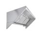 Concession Trailer Hood 11' x 30" 1148SSBC SHOP HOODS, HOODS ONLY, Food Truck/ Concession