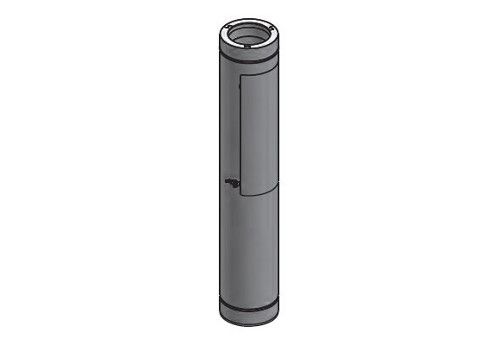 22" Diameter Grease Duct Inline Access Door Length DW-NAKS-CK22-IAD-RC SHOP, DUCTWORK, Double Wall Reduced Clearance Grease Duct Accessories, Double Wall 22” Diameter