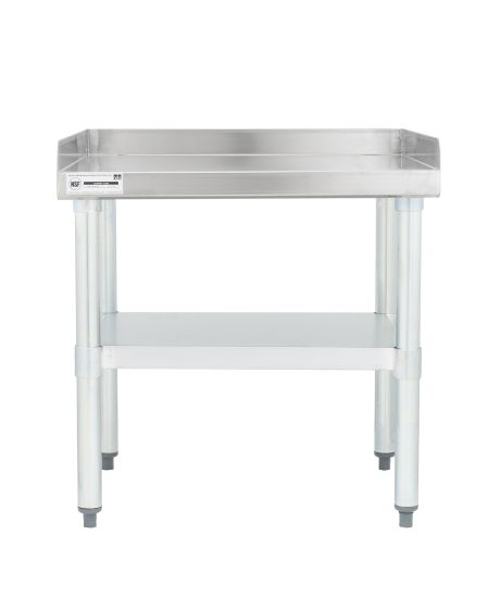 NAKS 24" x 24" 18 Gauge Stainless Steel Equipment Stand with Undershelf STAND-2424 SHOP, Equipment, Equipment Stands