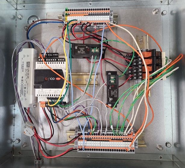Electrical Control -UL listed - 1 Exhaust/1 Supply 0350 SHOP HOODS, ACCESSORIES, Electrical Systems, Electrical Control Box