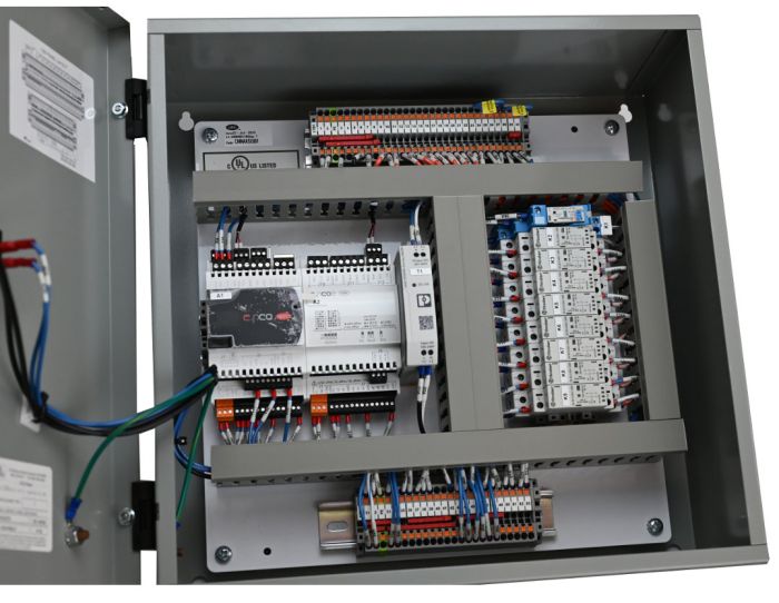 Factory Installed Electrical Control Box – UL Listed – 4 Exhaust/4 Supply 1353-INSTALL SHOP, ACCESSORIES, Electrical Systems, Electrical Control Box