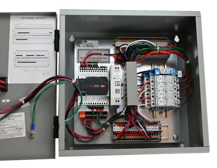 Factory Installed Electrical Control Box – UL Listed – 2 Exhaust/2 Supply 1351-INSTALL SHOP, ACCESSORIES, Electrical Systems, Electrical Control Box