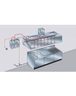 Ansul Pre-Pipe Fire System Deluxe 11’ ANSUL_FIRE_SYSTEM_DLXE_11’ SHOP HOODS, FIRE SUPPRESSION, Ansul Fire Suppression System, Ansul Fire Suppression System Deluxe