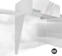 (Left) Stainless Steel Side Insulated Curtains Full L/R -23" Top 78" High 20" Bottom SIDE_CURTAIN_INS_FULL_LEFT SHOP HOODS, ACCESSORIES, SIDE CURTAINS, FULL PANELS (INSULATED)