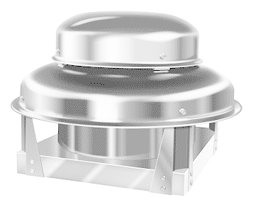 Direct Drive Downblast Exhaust Fan 900 CFM, 1300 RPM, 1PH w/6 AMP Var. Speed Control 20D-DBFF-900 SHOP HOODS, EXHAUST/SUPPLY FANS, Downblast Fans, Centrifugal Downblast Direct Drive Exhaust Fan