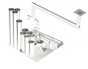 20"- Single Wall Kit,Two 14" Connections, Grease Duct, Two 90's, 30' Straight, Including No Weld Hood and Fan Connections Fan Connections SWNAKS-KIT17 SHOP HOODS, DUCTWORK, Single Wall Grease Duct Kits, Single Wall Kit - Straight w/ Pant Leg and 2 - 90's