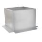 Flat Curb for Roof Mounted EC28 Exhaust Fan EXCURBRFEC28 SHOP HOODS, EXHAUST/SUPPLY FANS, Curbs, Flat, Flat Roof Exhaust Curb, Flat Roof