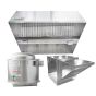 Pizza Hood 10' x 60" 2010P60 SHOP HOODS, COMMERCIAL HOOD PACKAGES, Pizza Hood Packages, Conveyor