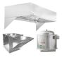 15' X 48" hoodmart grc RESTAURANT HOOD SYSTEMS w/ Make Up AIr 2015-GRC SHOP HOODS, COMMERCIAL HOOD PACKAGES, Short Cycle Hoods, Makeup-Air Hood Packages, Perforated Supply Plenum (PSP)