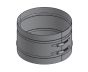 10" Diameter, Double Wall Reduced Clearance Grease Duct, Locking Band DWCK10-LB-RC SHOP, DUCTWORK, Double Wall Reduced Clearance Grease Duct Accessories, Double Wall 10” Diameter