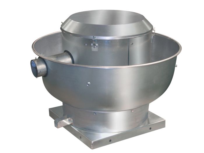 Centrifugal Upblast Direct Drive Exhaust Fan 1 PH, 1800 - 3725 CFM EC48C SHOP, EXHAUST/SUPPLY FANS, Canadian Listed Fans, Exhaust, Restaurant Exhaust Fans Upblast Grease Rated, Premium Efficiency Direct Drive Restaurant Exhausts Fans