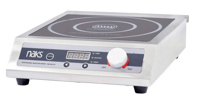 NAKS 1800W Countertop Electric Induction Range IR-1800 SHOP HOODS, Equipment, Induction Ranges