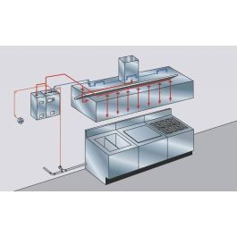 Ansul Pre-Pipe Fire System Deluxe 7’