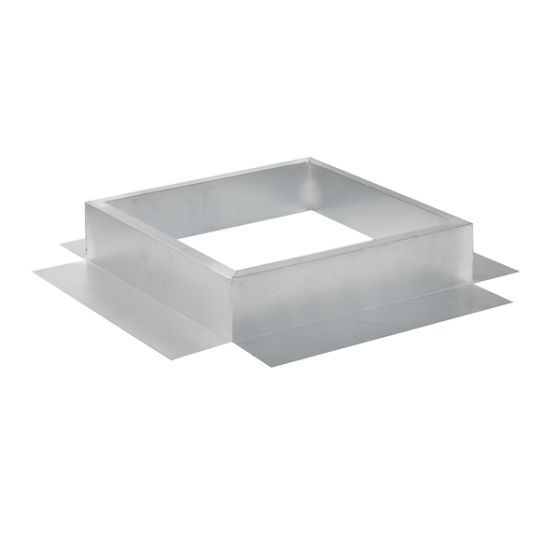 Flat Curb for Wall Mounted 20D Exhaust Fan EXCURBWALL20D28D SHOP HOODS, EXHAUST/SUPPLY FANS, Curbs, Exhaust, Pitched, Pitched Roof Exhaust Curb, Wall Mounted