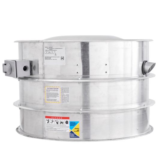 Belt Drive Centrifugal Upblast Seismic Exhaust Fan 5600 CFM, 840 RPM, 3 PH 85B3S-5600-FF SHOP HOODS, EXHAUST/SUPPLY FANS, Seismic Rated Fans, Belt Drive Exhaust Fans, 3 Phase