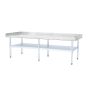 NAKS 30" x 72" 18 Gauge Stainless Steel Equipment Stand with Undershelf STAND-3072 SHOP, Equipment Stands