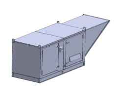 TK1 - 1PH (1900 cfm) - Direct Gas Fired Makeup Air Unit/EVAP