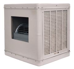 Side Draft Evaporative Swamp Cooler, 1/3HP, 3'-8' HOODS