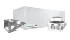 HOODMART TYPE 2 Heat and Fume Hood SYSTEM W/ MAKE-UP AIR 3' x 48"