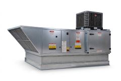 NAKS Direct Gas Fired Tempered Makeup Air Unit / DX - 1 PHASE + AC (5000 CFM)