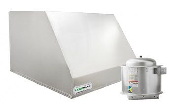 Outdoor Hood Package - 7' x 36" EXSS0736BOUTDOOR SHOP HOODS, COMMERCIAL HOOD PACKAGES, Outdoor Hood Packages
