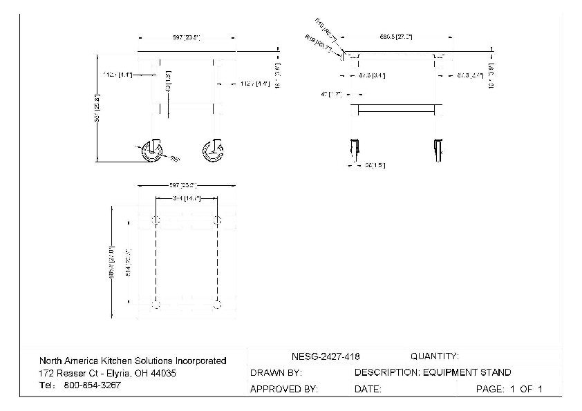 Table 24 Width Spec