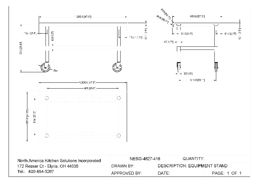 Table 48 Width Spec