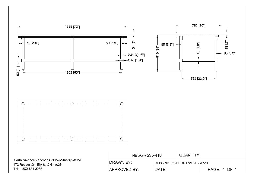 Table 30 Width Spec