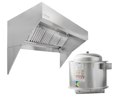 Restaurant Exhaust Hood And Fan System