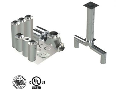 Double Wall Kit - Straight w Pant Leg Double Wall Kit - Straight w Pant Leg