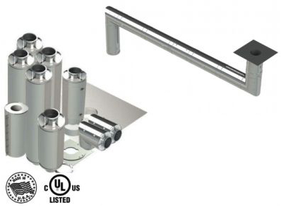 Double Wall Kit - Straight W 2 - 90'S Double Wall Kit - Straight W 2 - 90'S