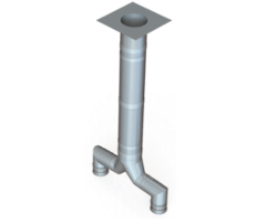 Single Wall Kit - Straight w/ Pant Leg Single Wall Kit - Straight w/ Pant Leg