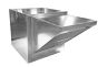 Restaurant Low Proximity Backshelf Hood System w/ BRP 4' x 23" EXSS004BSVBRP COMPRAR, CAMPANAS COMERCIALES, Paquetes de campanas de aire de suminstro, Backshelf with BRP