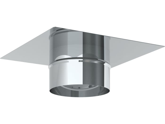 20" Diameter, Single Wall Grease Duct, Fan Plate Adapter - End SWCK20-FPE:36x36 COMPRAR, DUCTOS, Accesorios de conducto de grasa de pared simple, Pared simple de 20 "de diámetro