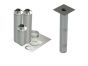 16" - Kit de Doble Pared, Espacio Reducido, Ducto de Grasa, 10' Recto, Incluyendo Conexiones de Campana y Ventilador Sin Soldadura DWNAKS-RC-KIT10 COMPRAR, DUCTOS, Double Wall Reduced Clearance Grease Duct Kits, Double Wall Kit - Straight Duct