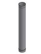 10" Diameter Grease Duct 48" Fixed Length SW-NAKS-CK10-48L SHOP, DUCTWORK, Single Wall Grease Duct Accessories, Single Wall 10” Diameter