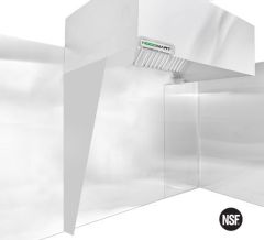 (Izquierda) Cortinas Laterales Aisladas de Acero Inoxidable Completas L/R -23" Superior 78" Alto 20" Inferior