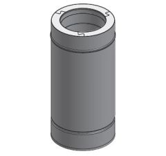 16" Diámetro, Ducto de Grasa de Doble Pared con Espacio Cero, 18" Longitud Fija