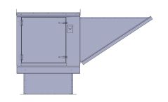 SF7S Ventilador de Suministro con Clasificación Sísmica .75 HP, 3PH, 230V, 2000 CFM, 10" Soplador