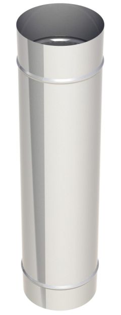 16" Diámetro, Ducto de Grasa de Pared Simple, 24" Longitud Fija