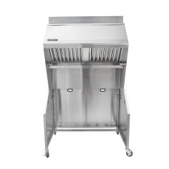 Portable Sistema de Campana Sin Ventilación - Includes Ansul R-102 Supresión de Incendios - 4'