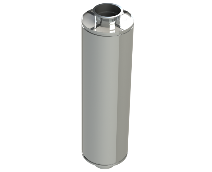 22" Diameter, Double Wall Reduced Clearance Grease Duct, 48" Fixed Length DWCK22-48L+1 COMPRAR, DUCTOS, Double Wall Reduced Clearance Grease Duct Accessories, Double Wall 22” Diameter