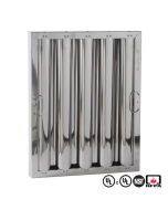 Filtro de Grasa de Deflector de Campana Comercial de Acero Inoxidable, 20-inch x 16-inch x 2-inch STAINLESS_20_16_2 COMPRAR, ACCESORIOS, Filtros