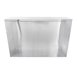 Heat and Fume Hood Type 2 - 8' x 48" 0848SSBTYP2D SHOP, HOODS ONLY, Pizza Hoods, Deck Oven